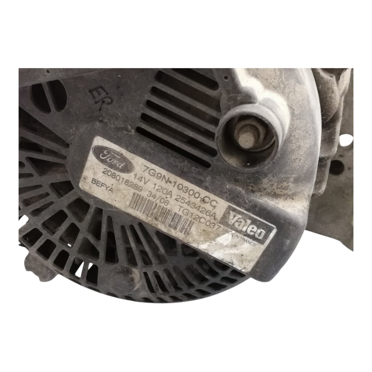 Alternatore FORD FIESTA 6 Serie/B-MAX/ECOSPORT/C-MAX 3 Serie Benzina GPL