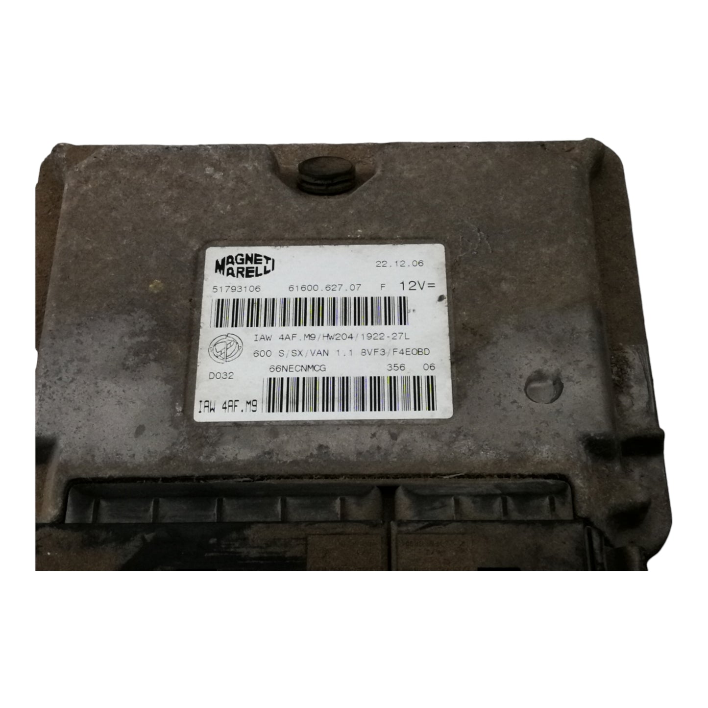 Centralina Iniezione FIAT 600/SEICENTO 1.1 Benzina Motore 187A1000