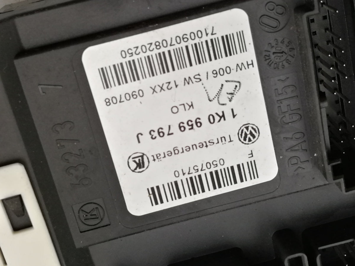 Motorino Alzacristallo Anteriore Sinistro VOLKSWAGEN GOLF 5 Serie 5 Porte