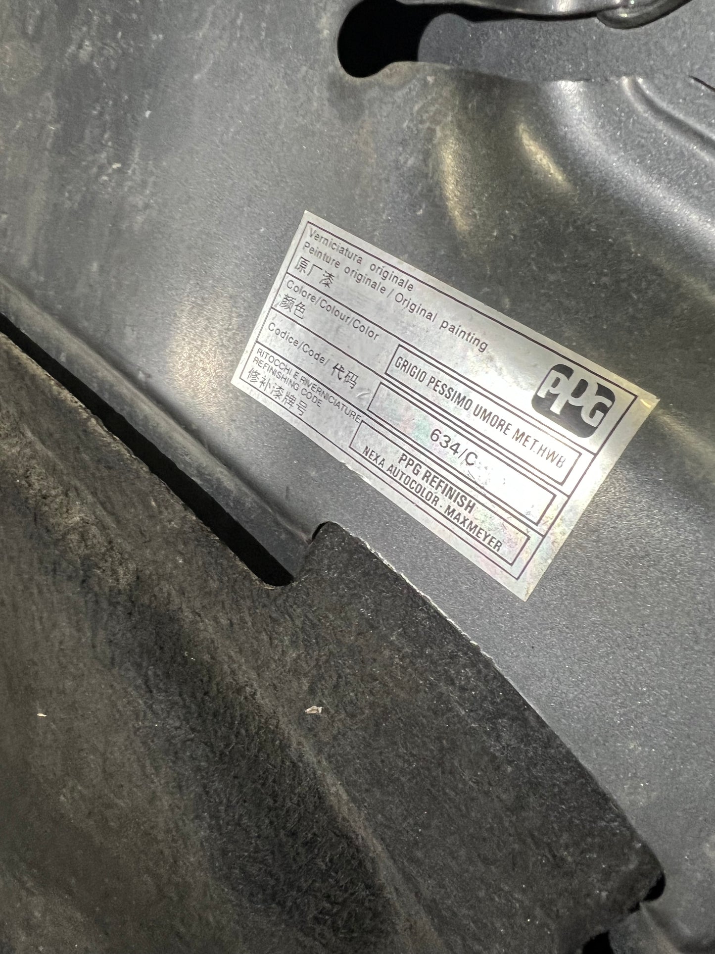 Cofano Anteriore FIAT GRANDE PUNTO/PUNTO EVO/PUNTO 3