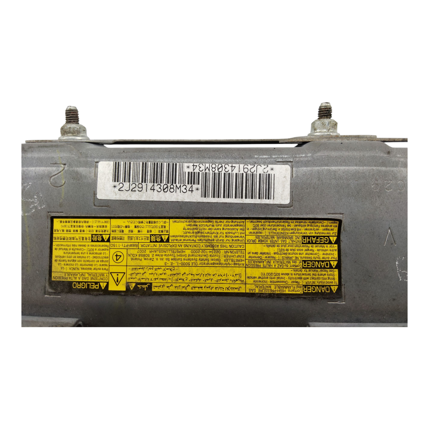 Airbag Ginocchia Guidatore Sinistro TOYOTA AURIS 1 Serie