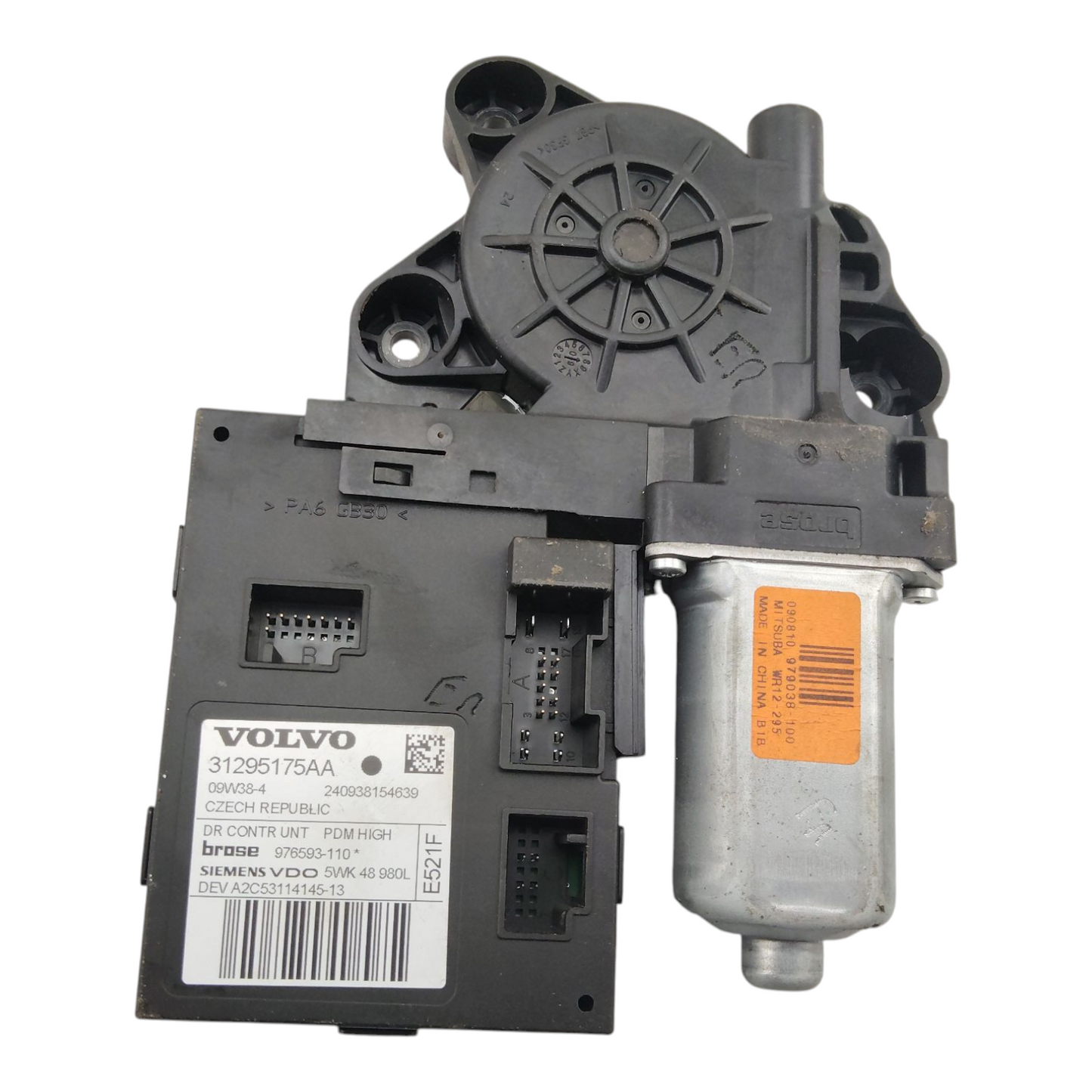 Motorino Alzacristallo Porta Anteriore Destro VOLVO V50/S40 2 Serie