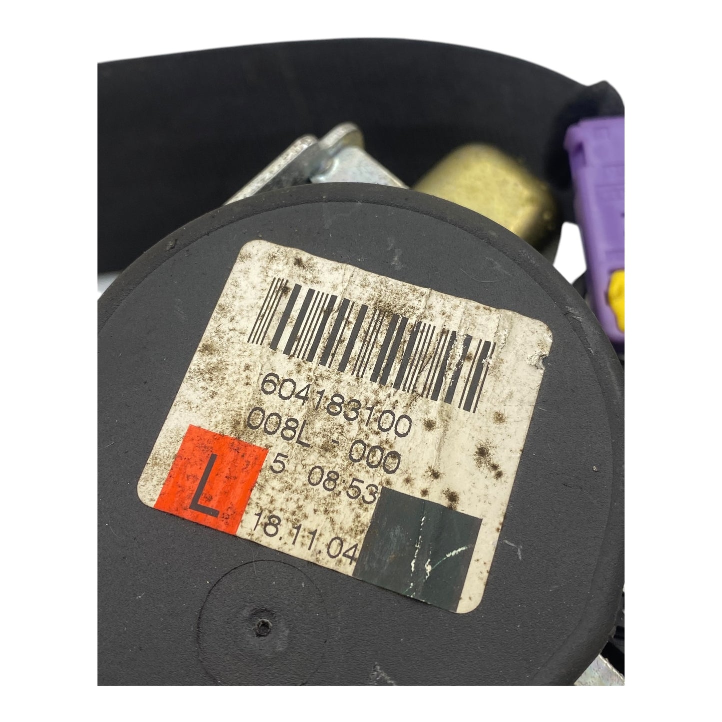 Cintura Sicurezza Sedile Anteriore Sinistro AUDI A3 8PA 5 Porte