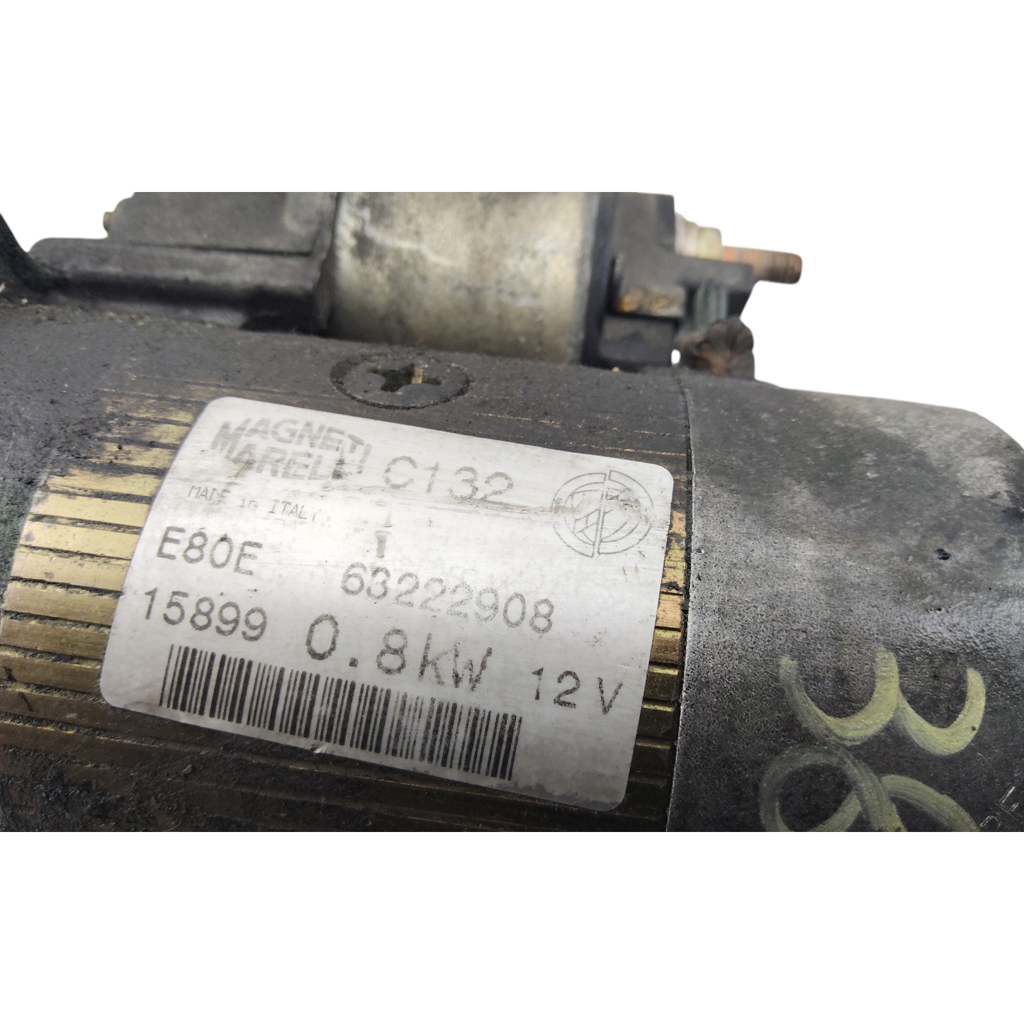 Motorino Avviamento FIAT SEICENTO/CINQUECENTO/PANDA 1 Serie 141 0.9