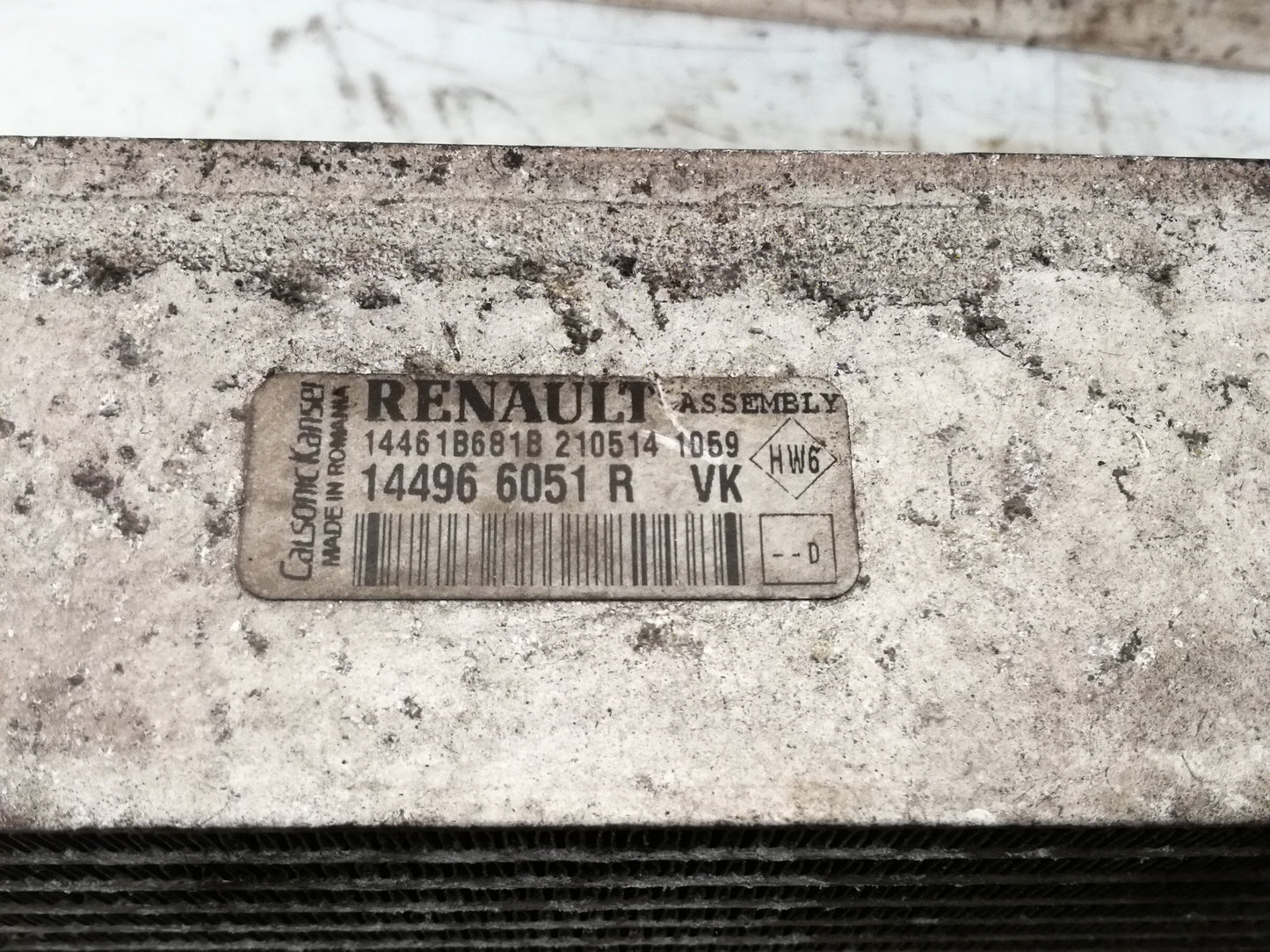 Intercooler Scambiatore Calore DACIA DUSTER 1 2 Serie/LODGY 1.5 Diesel