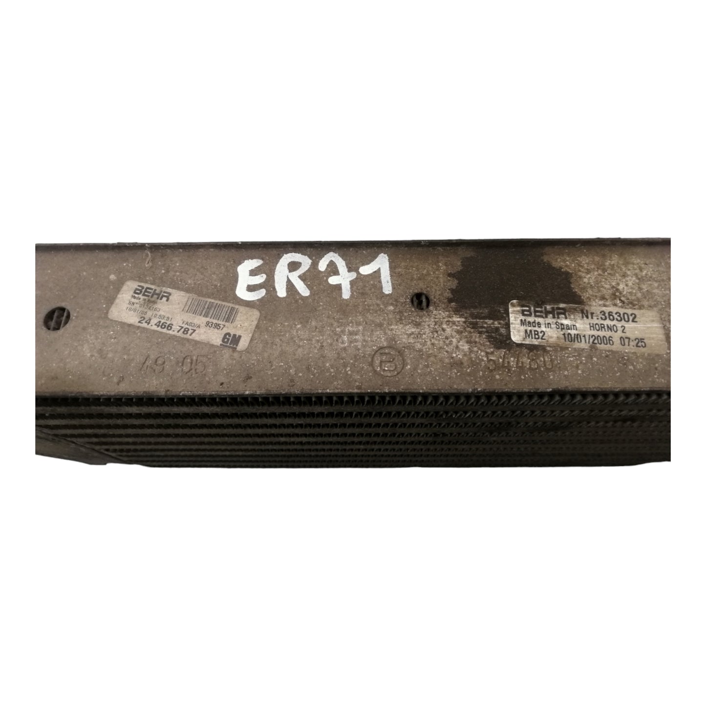Intercooler Scambiatore Calore OPEL CORSA C 1.3 CDTi