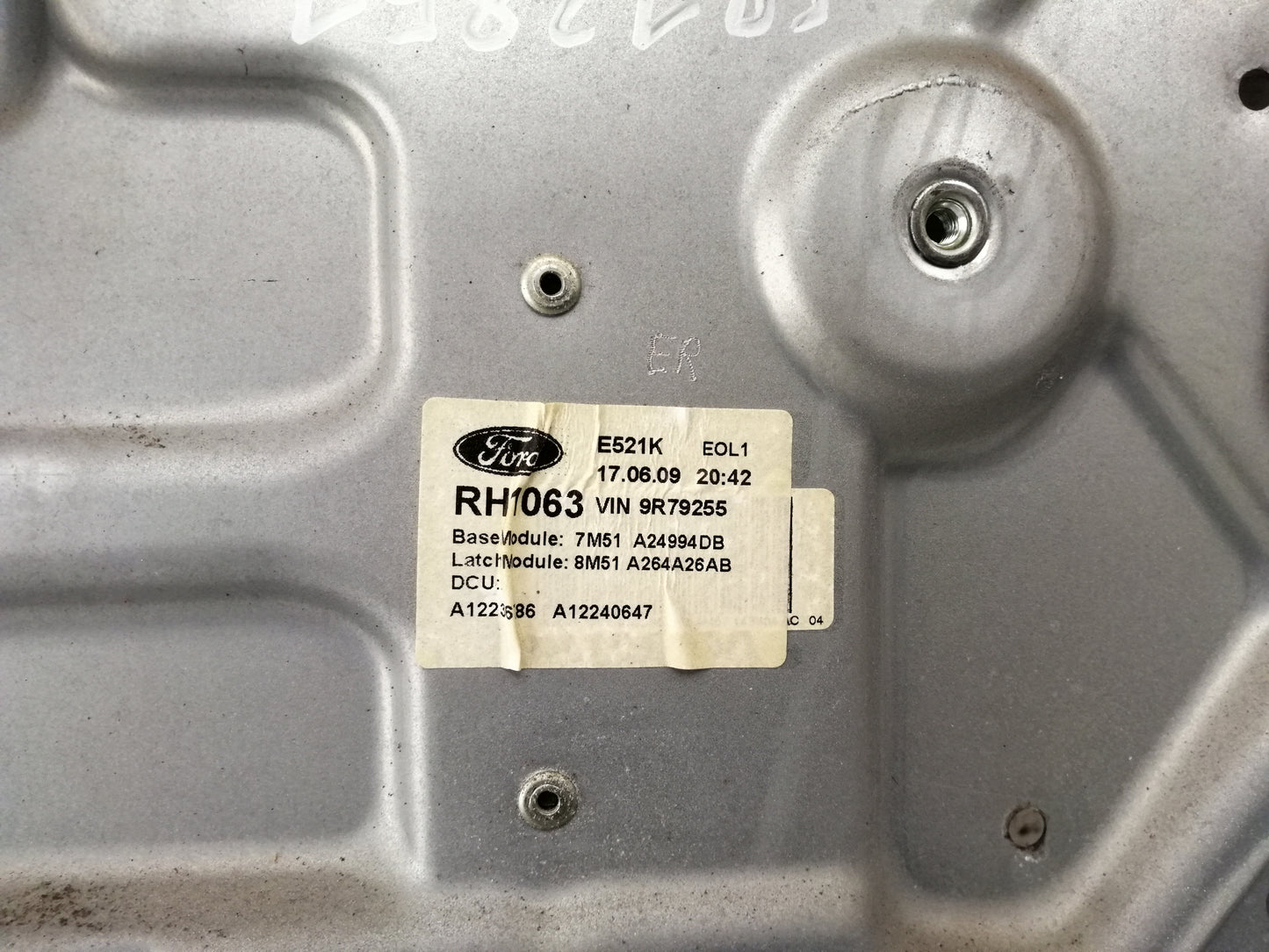 Alzacristallo Alzavetro Posteriore Destro FORD FOCUS 3 Serie/KUGA 1 Serie