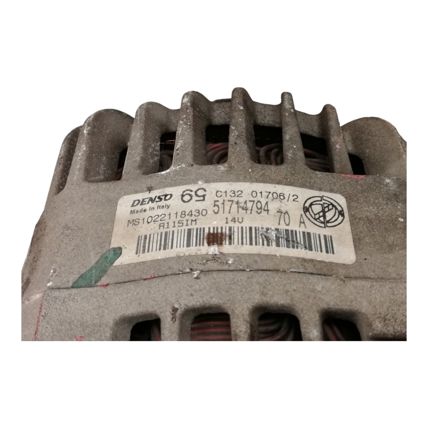 Alternatore FIAT PANDA 2 Serie/GRANDE PUNTO/FIORINO 3 Serie Benzina