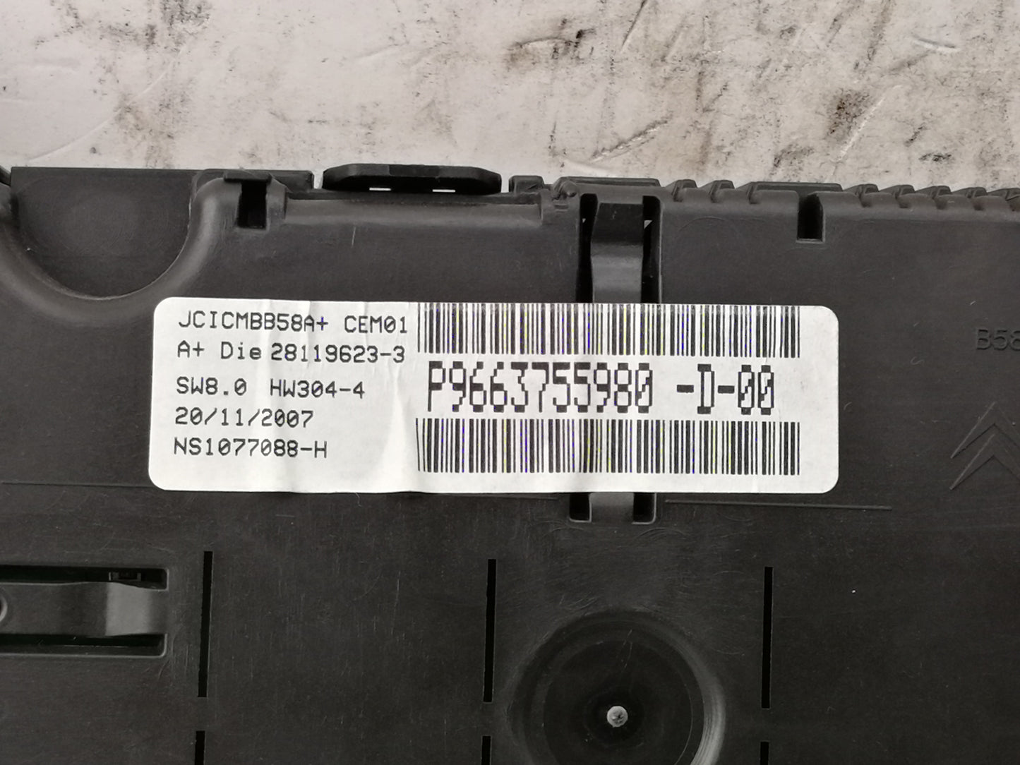 Display Quadro Strumenti CITROEN C4 PICASSO 1 Serie