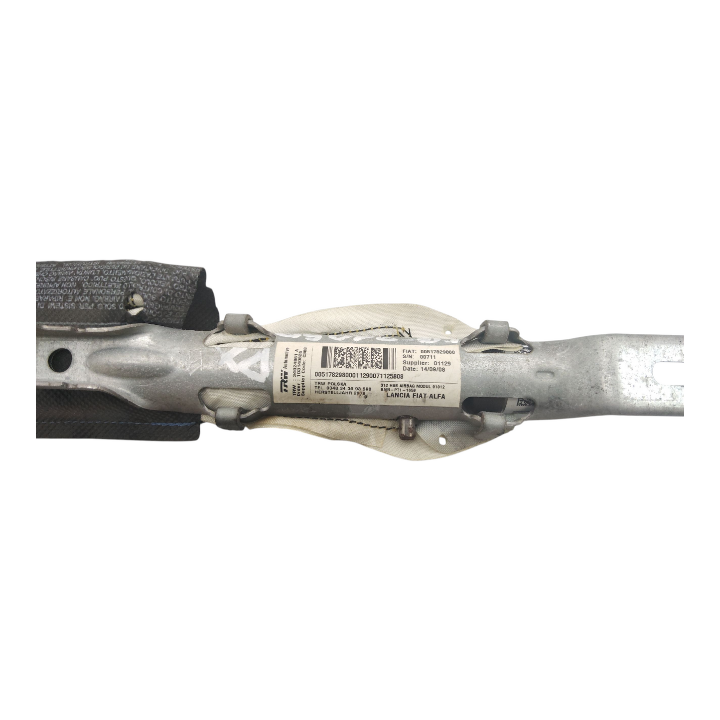 Airbag Tendina Destro FIAT 500 2 Serie Berlina Cabrio