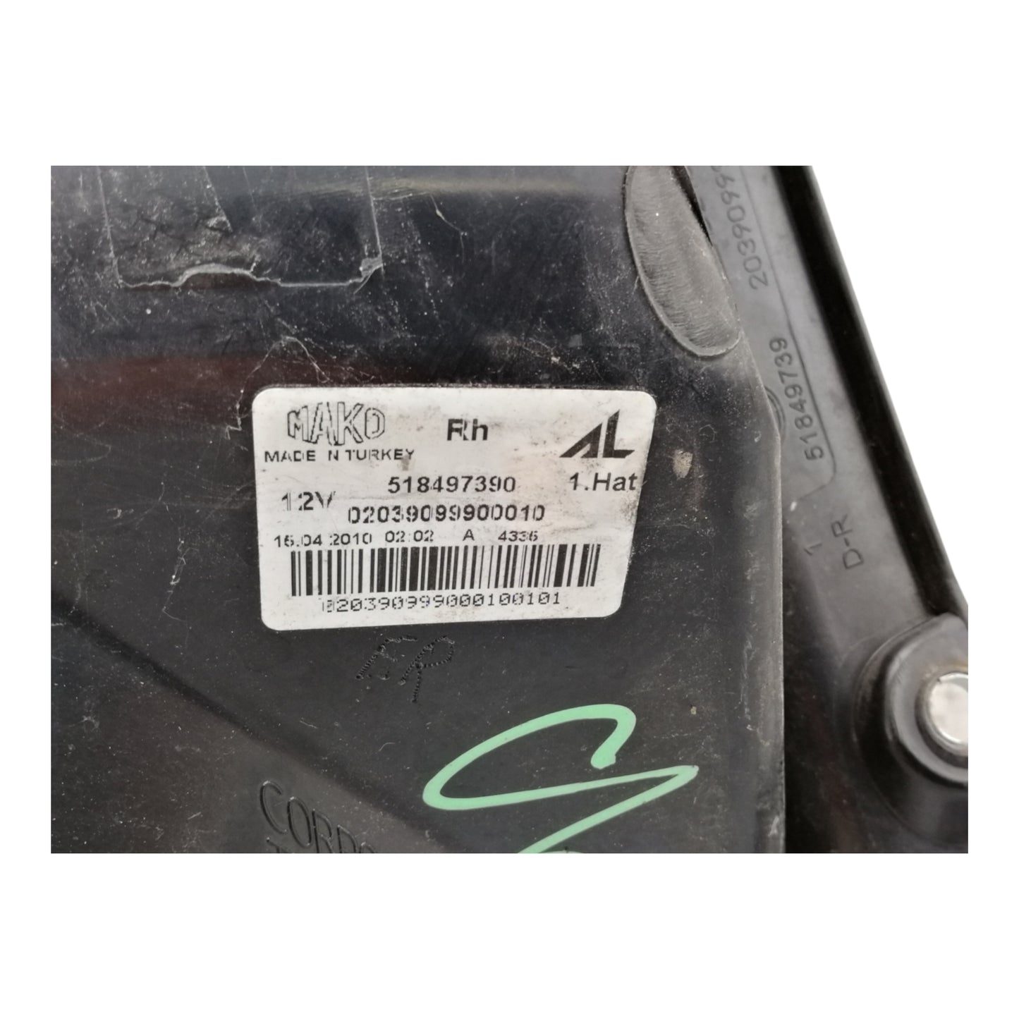Fanale Stop Posteriore Destro FIAT PUNTO EVO