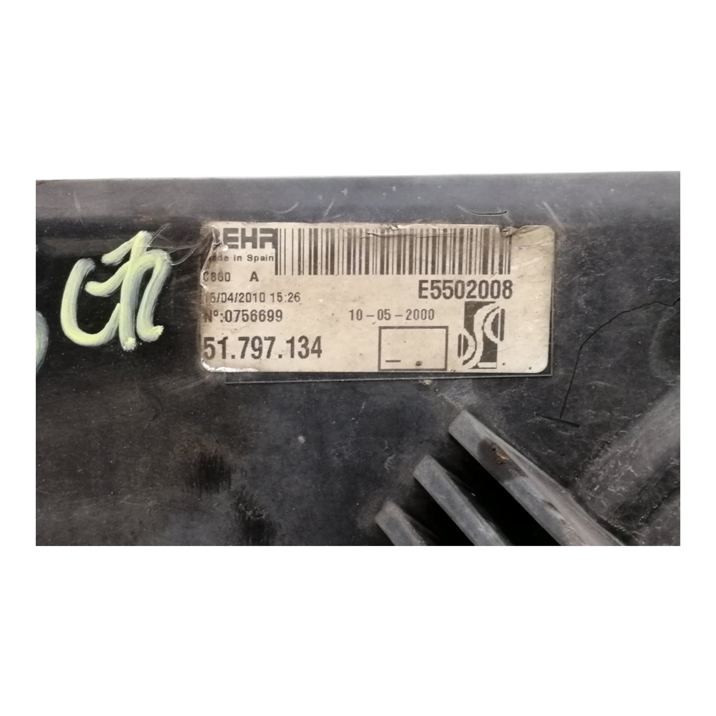 Elettroventola Ventola Radiatore FIAT PUNTO EVO/GRANDE PUNTO Benzina GPL