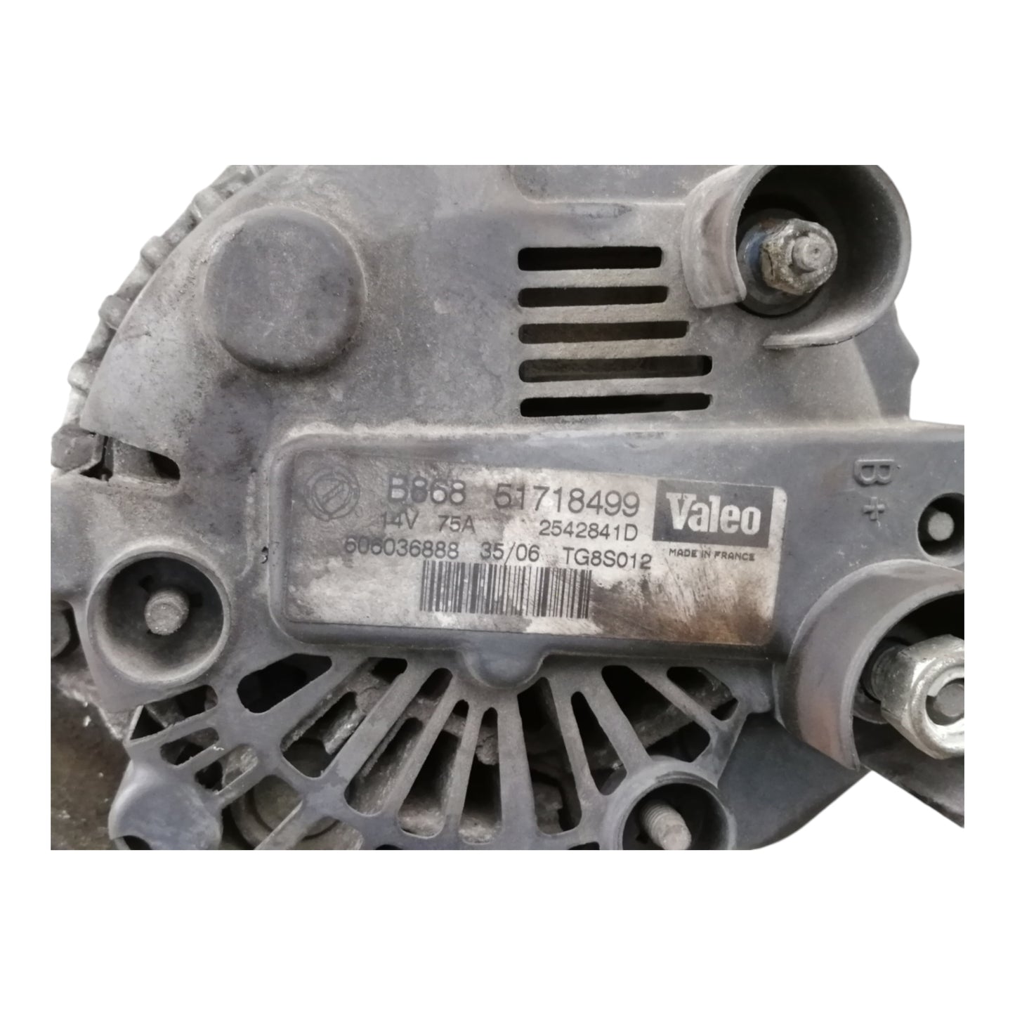 Alternatore FIAT PUNTO 2 Serie 1.3 Diesel MOTORE 188A9000