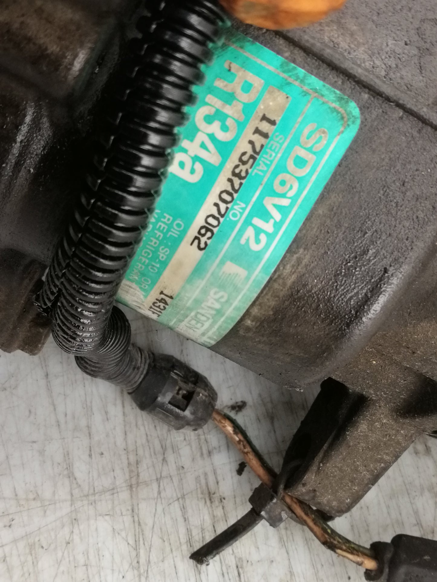 Compressore Aria Condizionata Ac CITROEN SAXO 1.1 Benzina MOTORE TU1JP