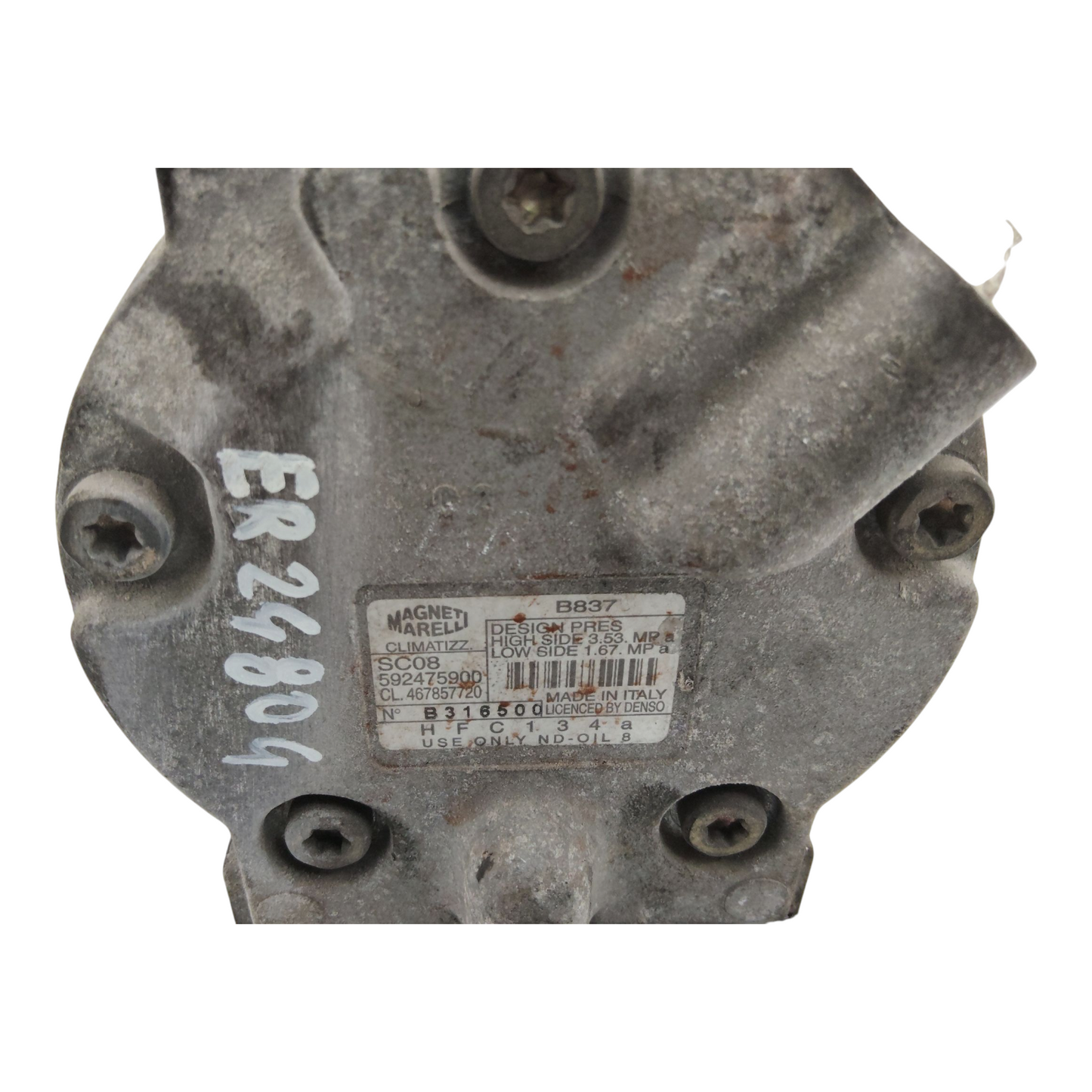 Compressore Aria Condizionata Ac LANCIA Y YPSILON 1.2 Benzina