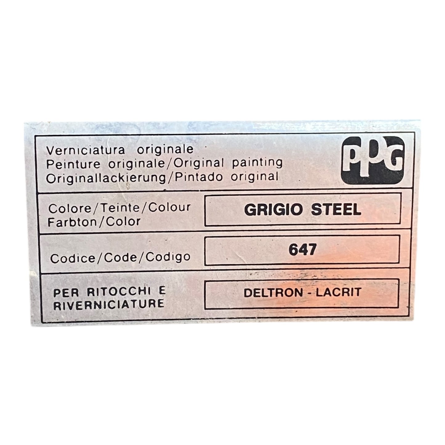 Cofano Anteriore FIAT PUNTO 2 Serie Berlina VAN