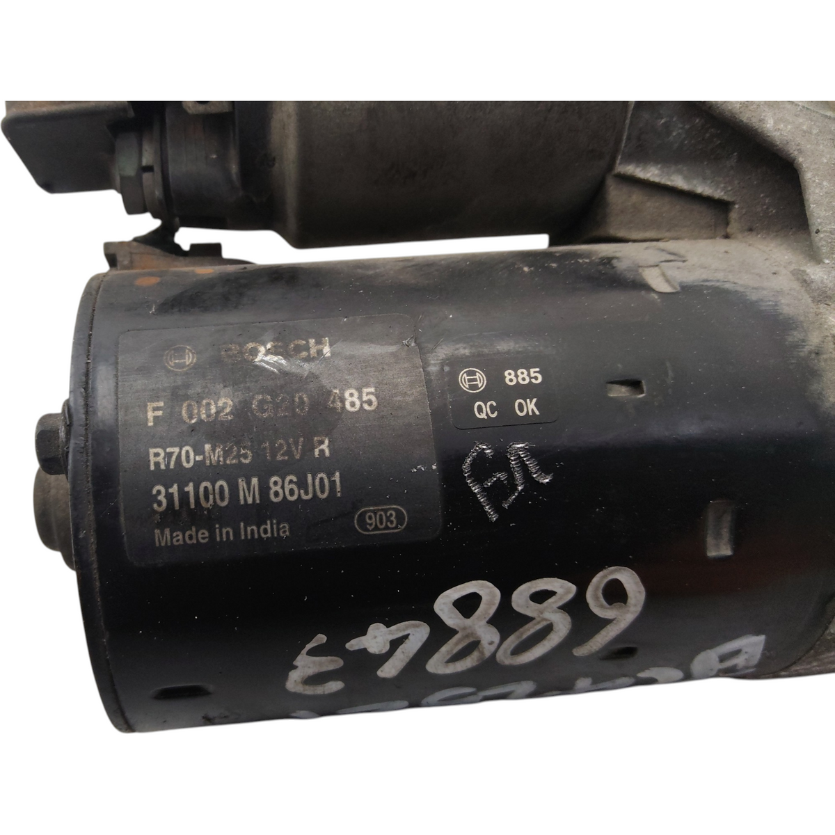 Motorino Avviamento OPEL AGILA B 1.3 Diesel 55 Kw Motore D13A/Z13DTJ