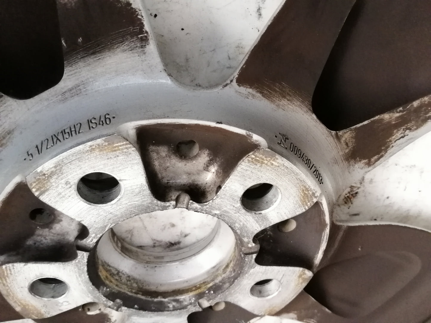 Cerchio in Lega Raggio 15 MINI ONE COOPER F55 - 5.5JX15H2 ET46 5 Fori -