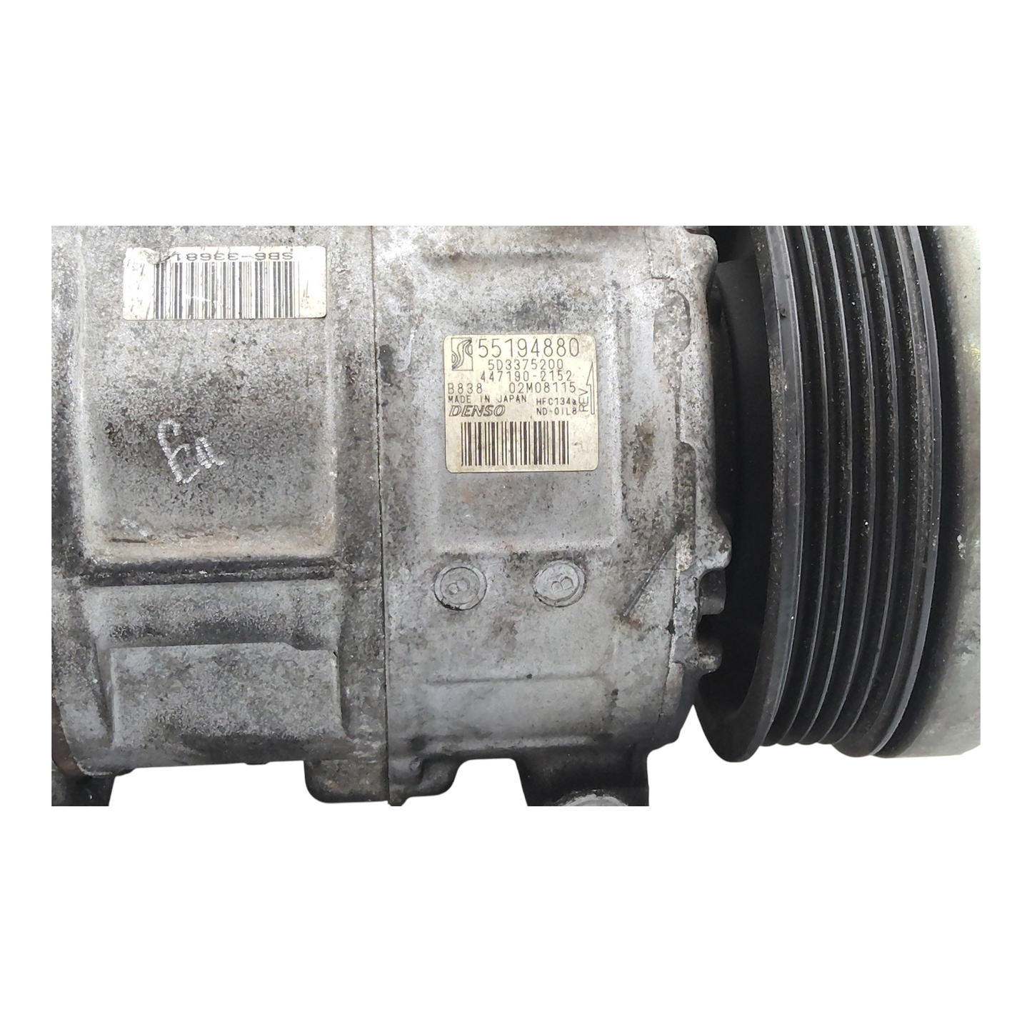 Compressore Aria Condizionata Ac FIAT PUNTO EVO/QUBO 1.4 Benzina GPL