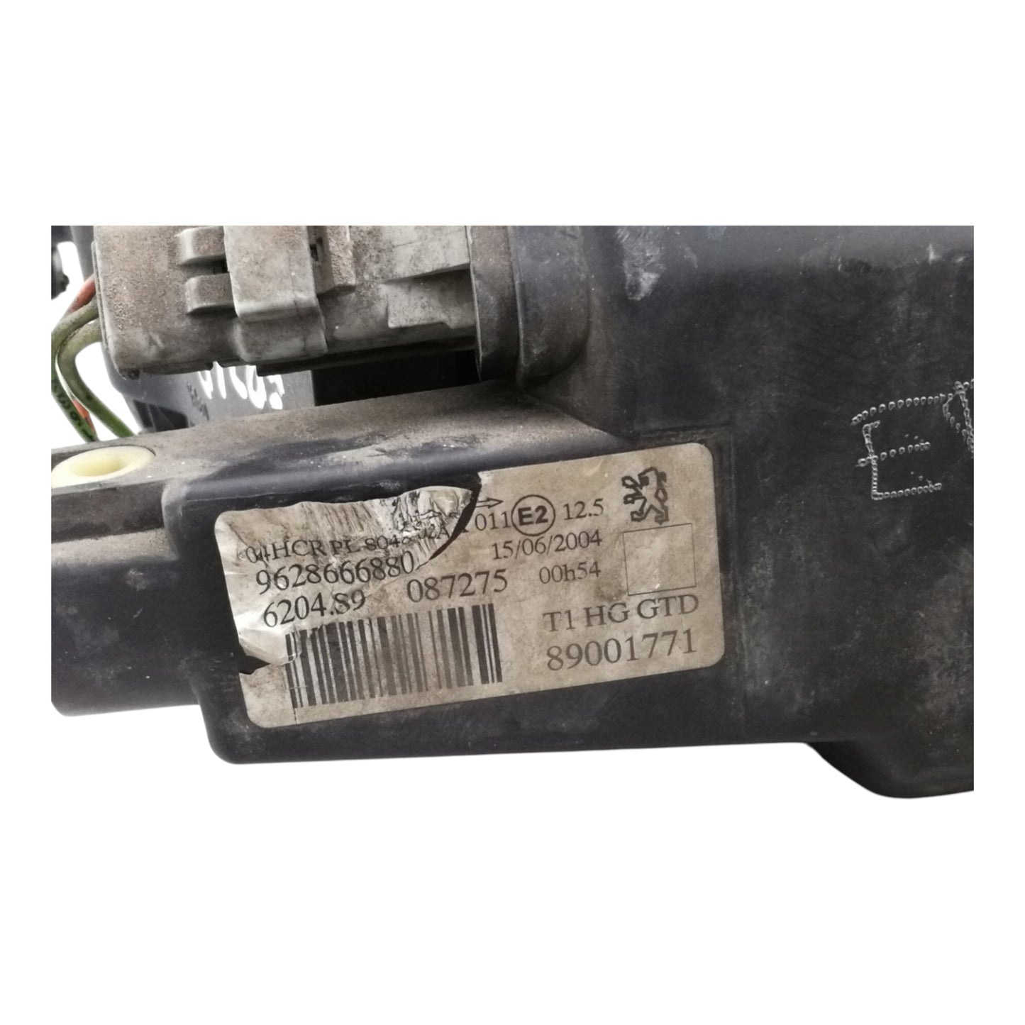 Faro Proiettore Anteriore Sinistro PEUGEOT 206 SW Berlina