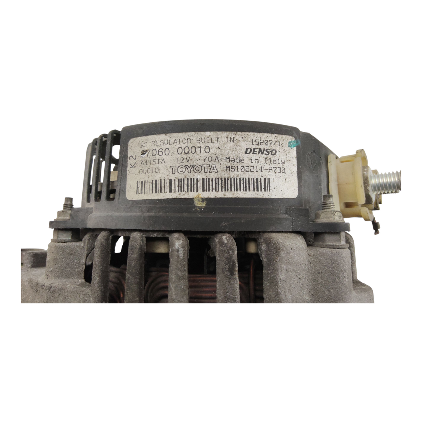 Alternatore PEUGEOT 107 1.0 Benzina Motore 1KR