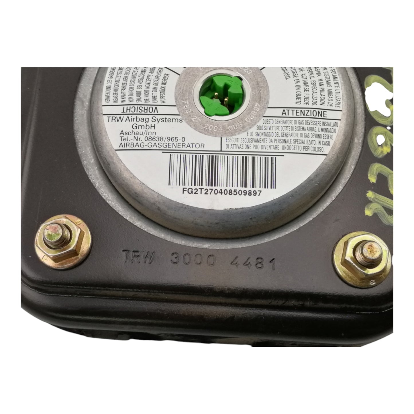 Airbag Lato Guida FIAT PUNTO 2 Serie Berlina VAN