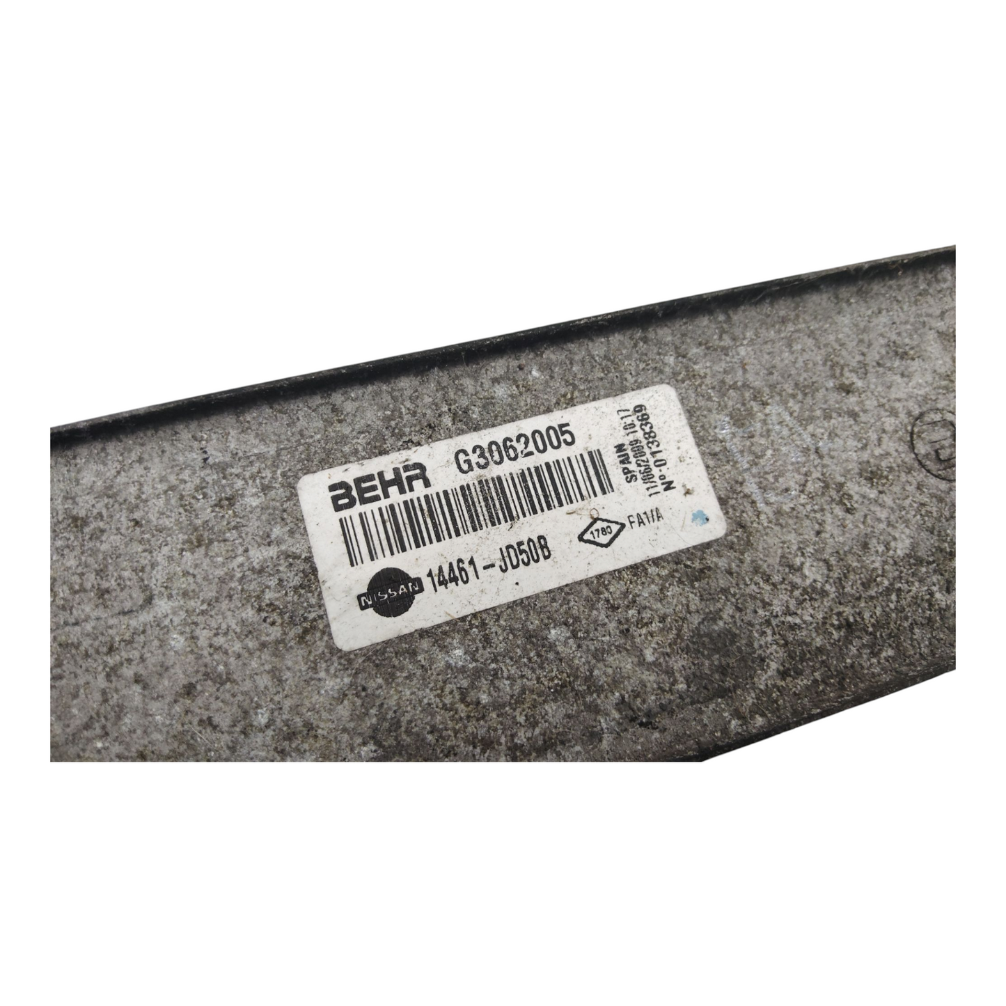 Intercooler Radiatore Scambiatore NISSAN QASHQAI 1 Serie Diesel