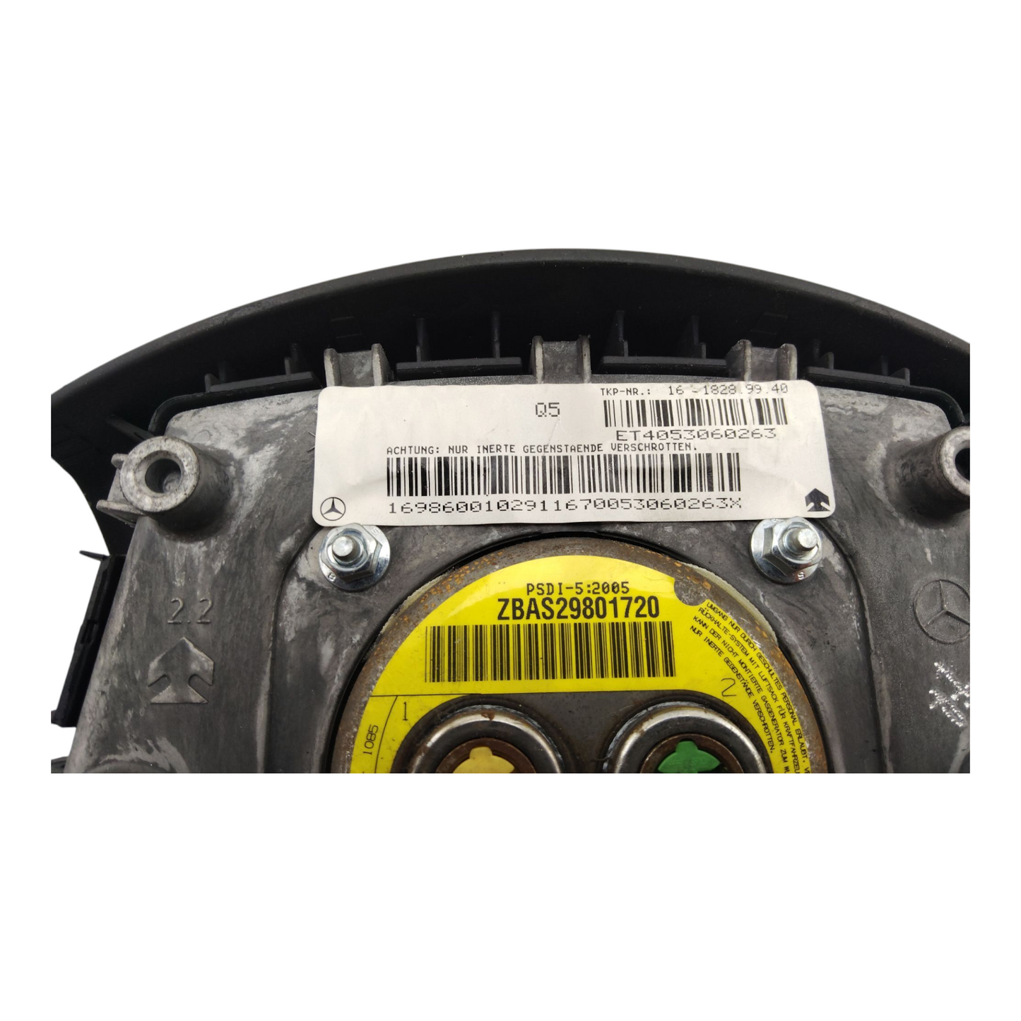 Airbag Lato Guida MERCEDES CLASSE A W169 Benzina Diesel