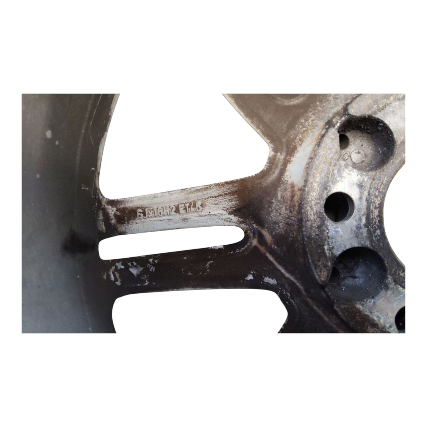 Cerchio Lega Raggio 16 MERCEDES CLASSE A W169 6JX16 ET46 5 FORI