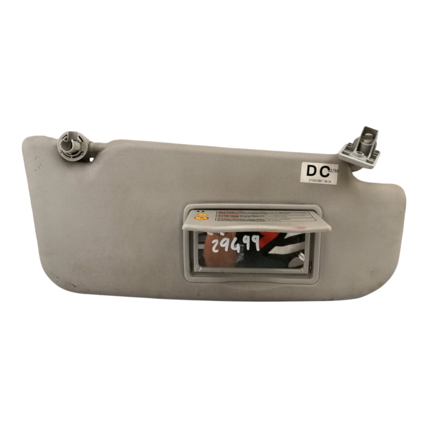 Pannello Alette Parasole Destro NISSAN QASHQAI 1 Serie
