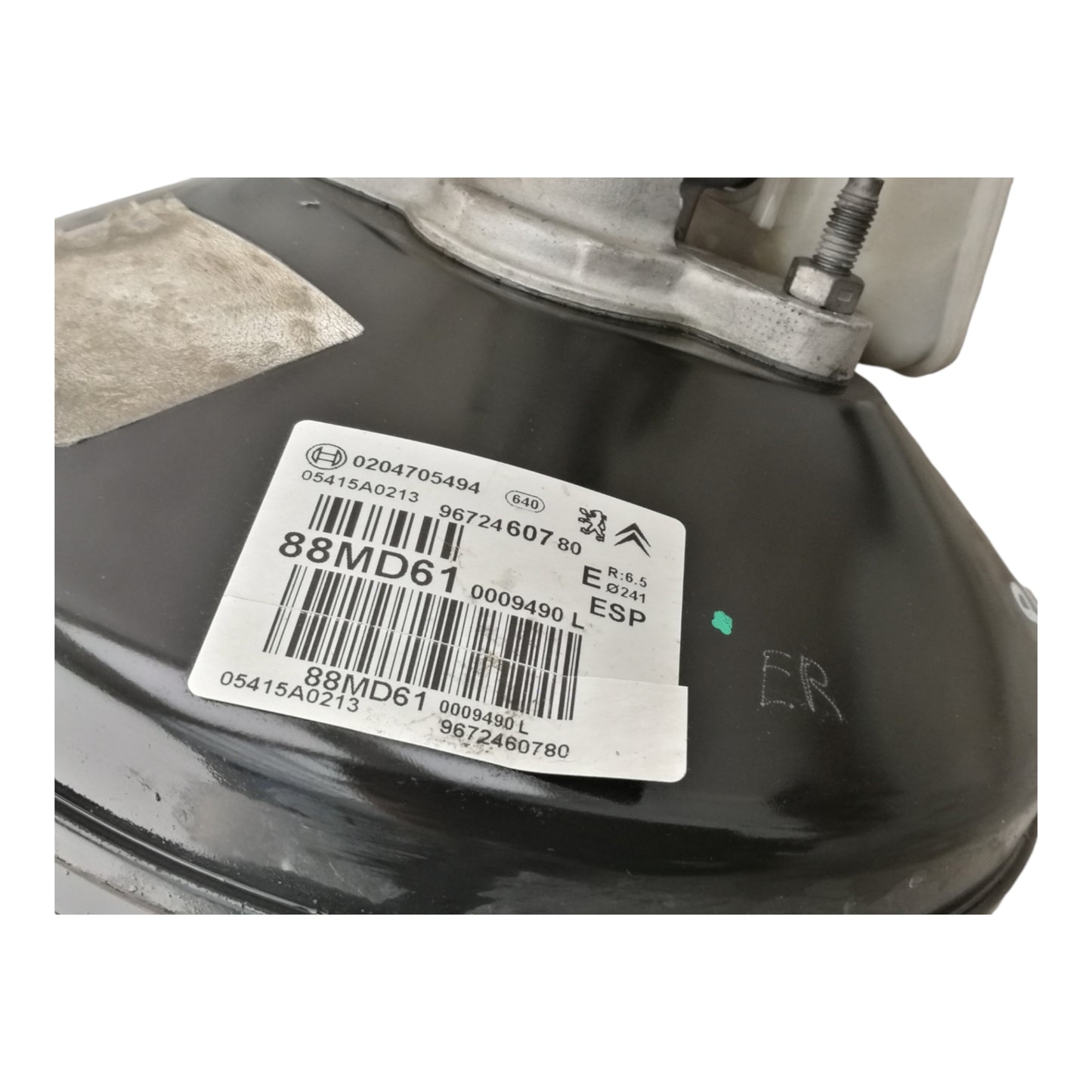 Servofreno Pompa Freno CITROEN C3 2 Serie/C-ELYSEE Benzina Diesel