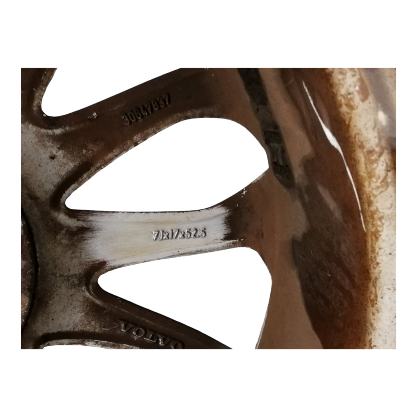Cerchio In Lega Raggio 17 VOLVO C30 - 7JX17 ET52.5 5 FORI -