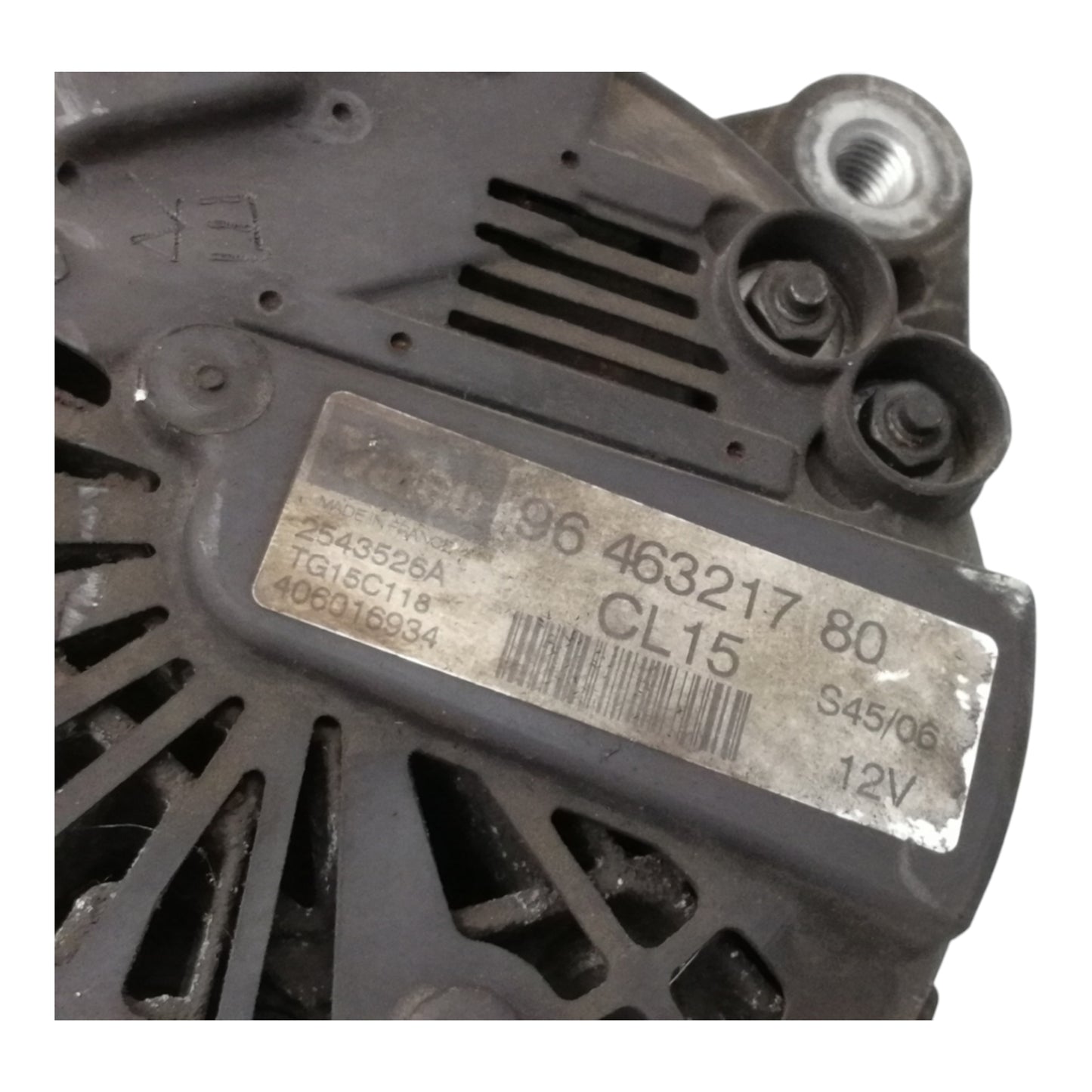 Alternatore PEUGEOT 207/1007/206//3008 1 Serie/5008 1 Serie Diesel