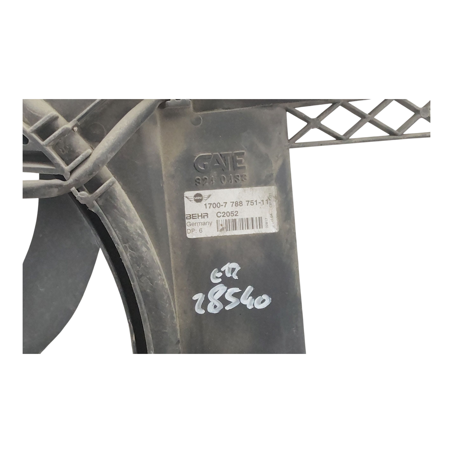 Elettroventola Ventola Radiatore MINI ONE R50 1.4 Diesel