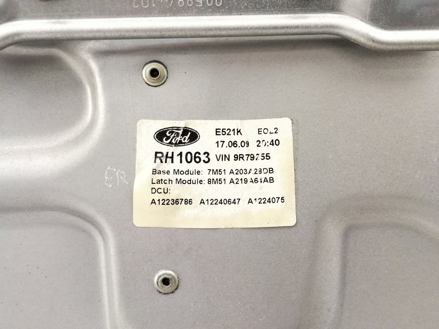 Alzacristallo Alzavetro Anteriore Destro FORD FOCUS 2 3 Serie/KUGA 1 Serie