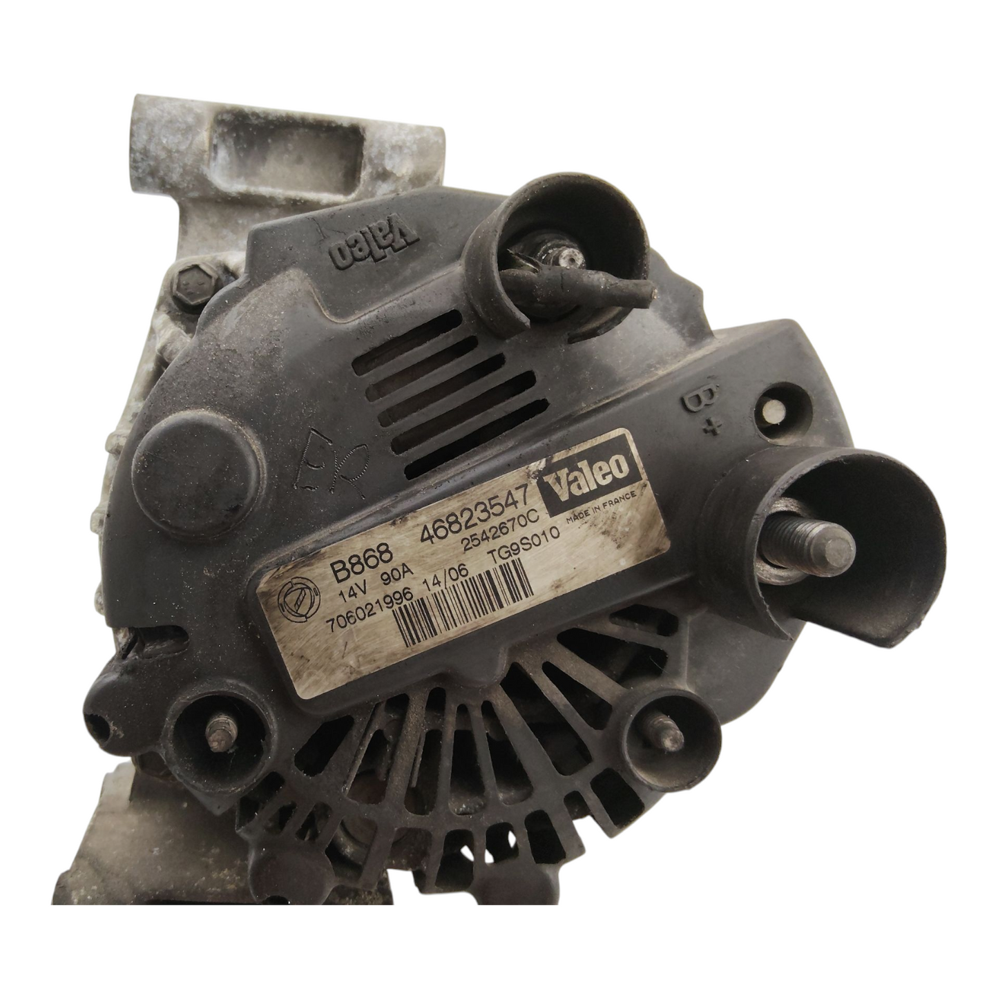 Alternatore FIAT GRANDE PUNTO/PUNTO EVO 1.3 Diesel MOTORE 199A3000