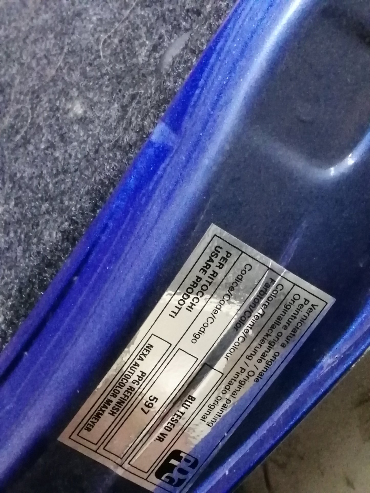 Portello Portellone Posteriore FIAT PANDA 2 SERIE 1.1 1.2 1.3 1.4