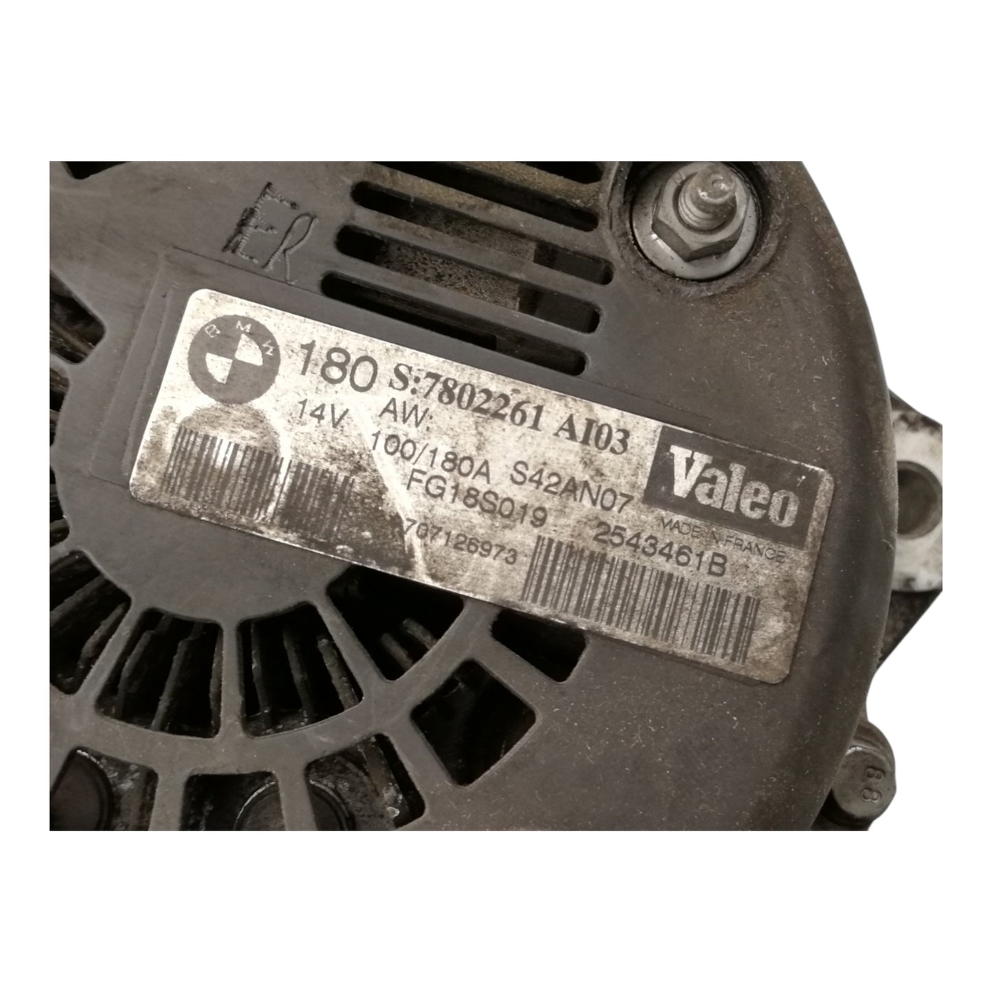 Alternatore BMW SERIE 3 E90 E91 E92 E93/SERIE 5 E60/SERIE 1 E82 E87 Diesel