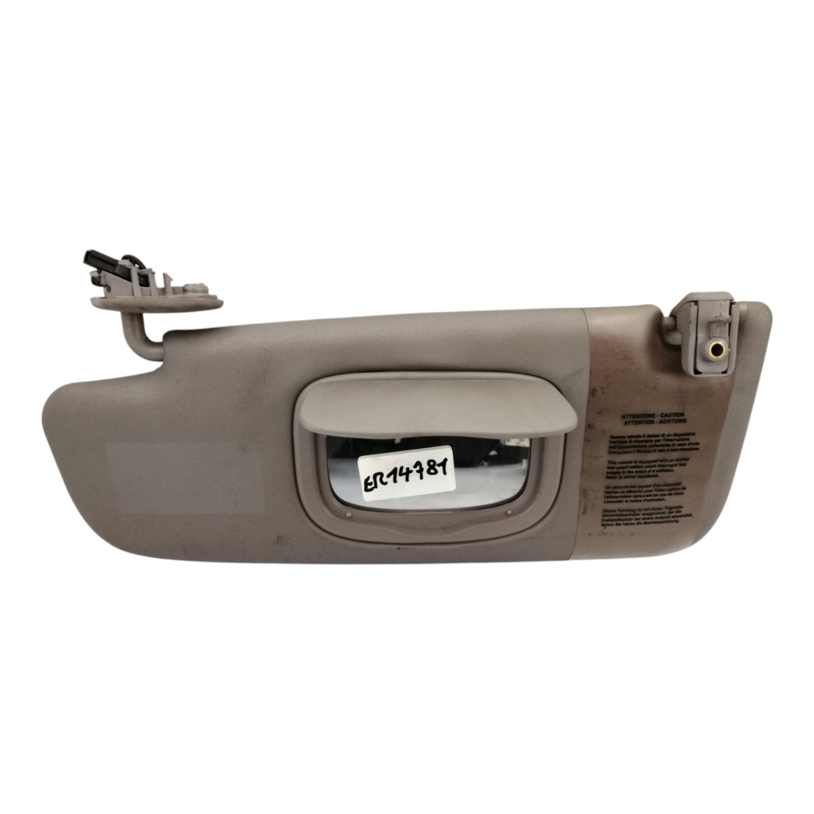 Visiera Parasole Per Ford Connect 2002-2013 – Lato Sinistro Con Specchietto, In ABS, Protegge Da UV E Abbagliamento, Facile Installazione
