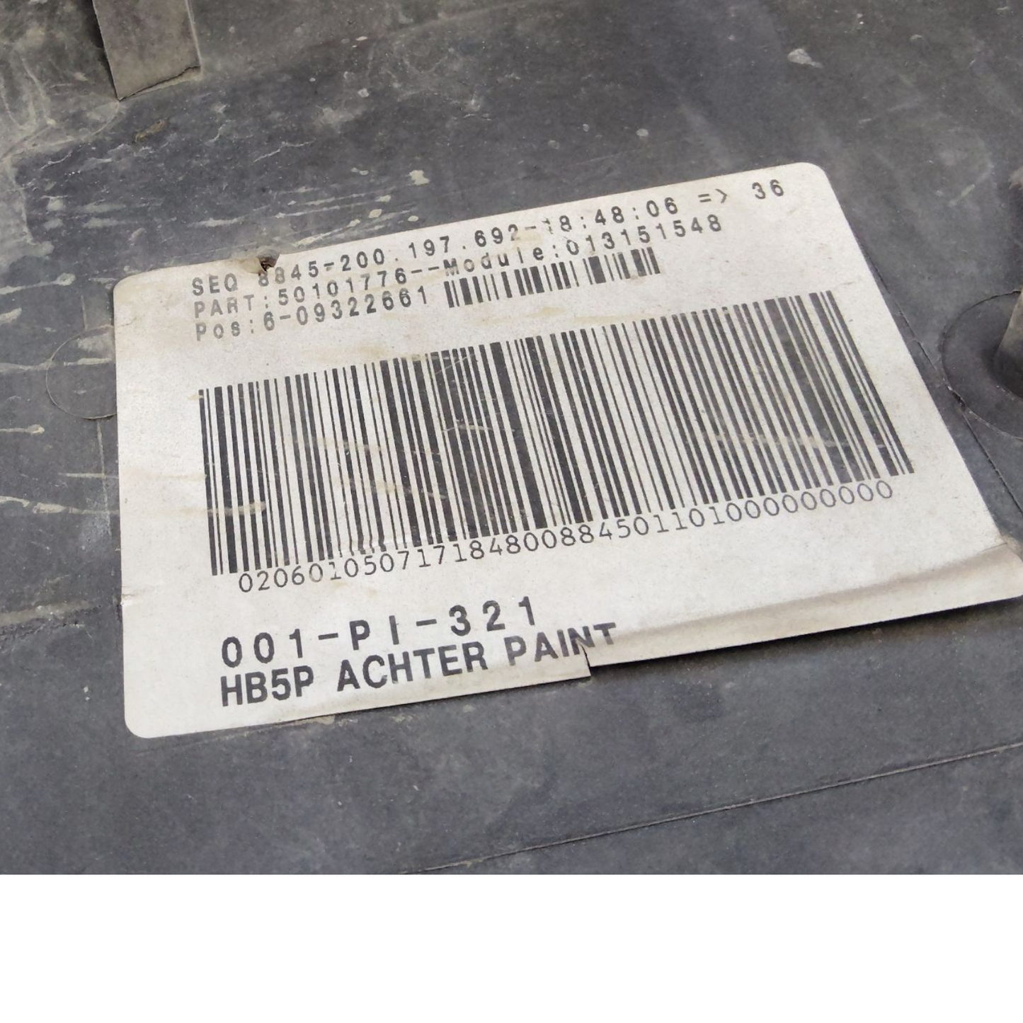 Paraurti Posteriore OPEL ASTRA H Berlina 5 Porte