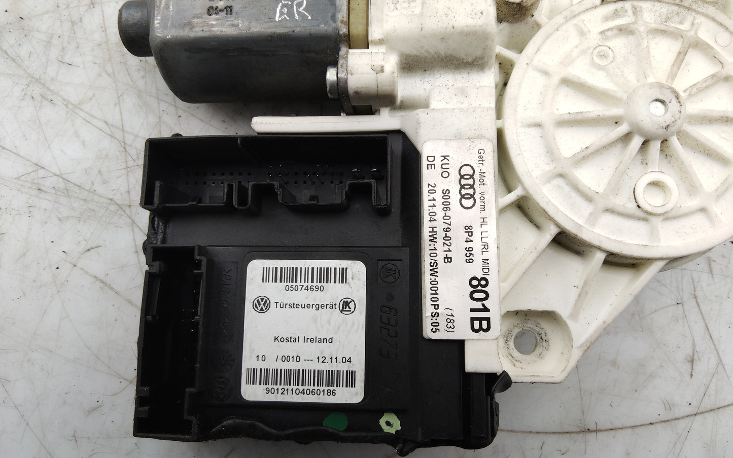 Motorino Alzacristallo Porta Posteriore Sinistro AUDI A3 8PA