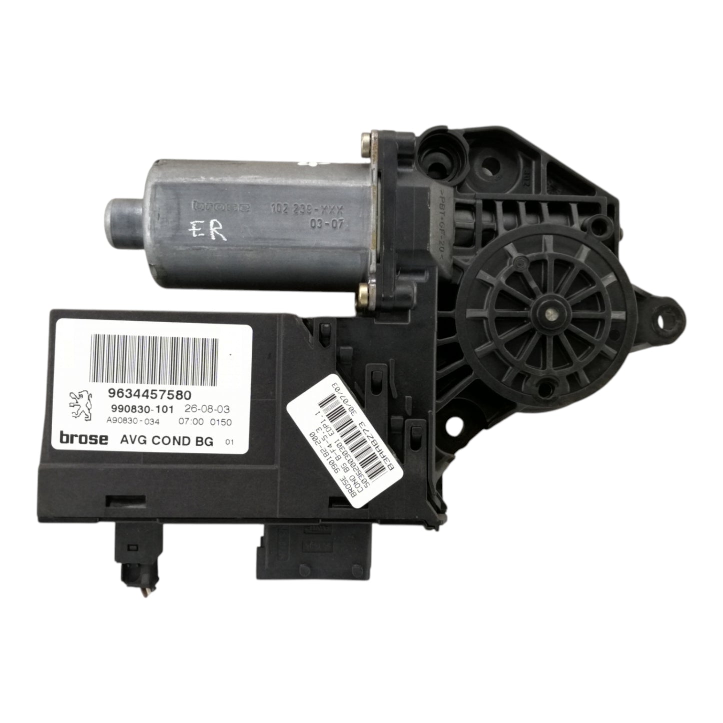 Motorino Alzacristallo Porta Anteriore Sinistro PEUGEOT 307 1 2 Serie