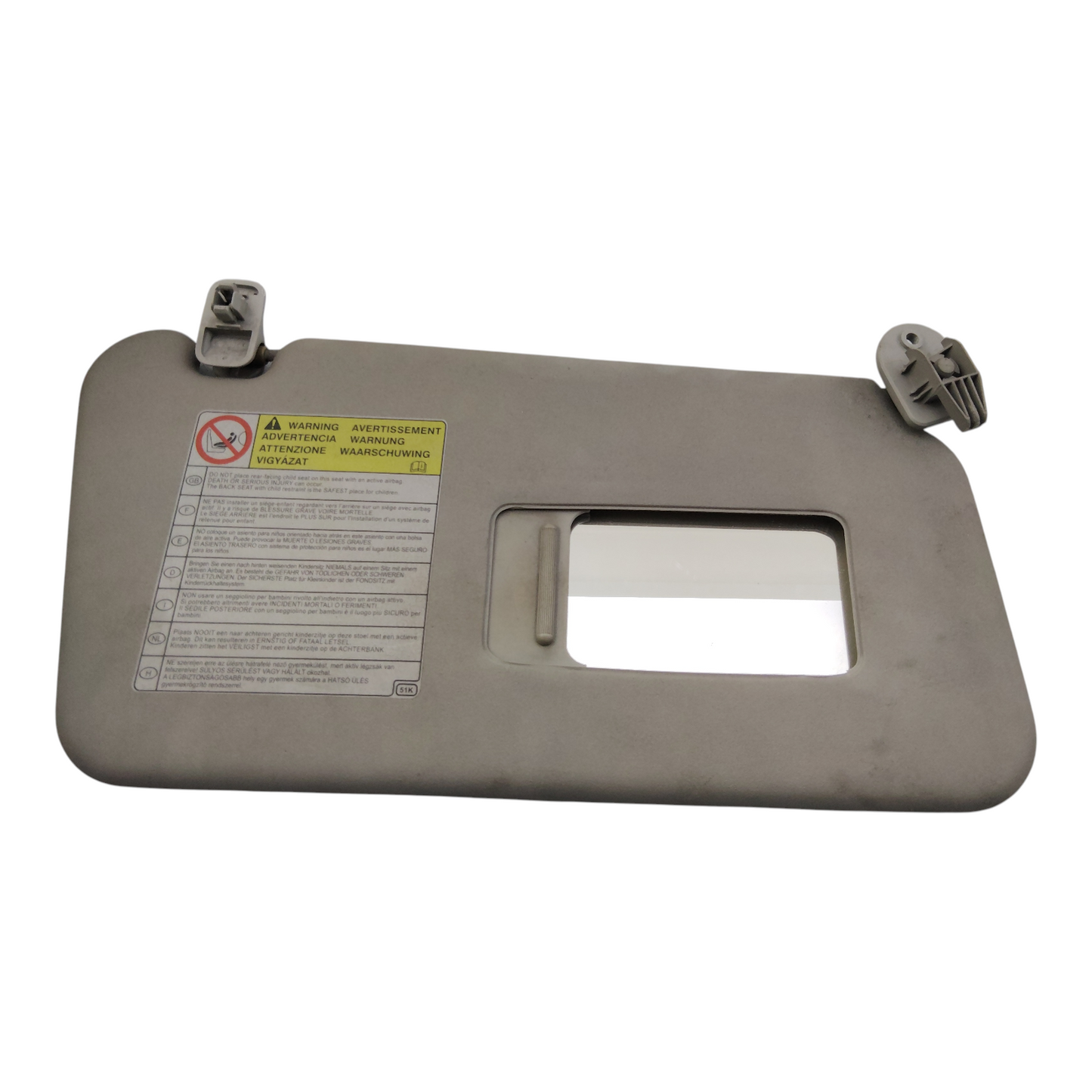 Pannello Alette Parasole Destro OPEL AGILA B