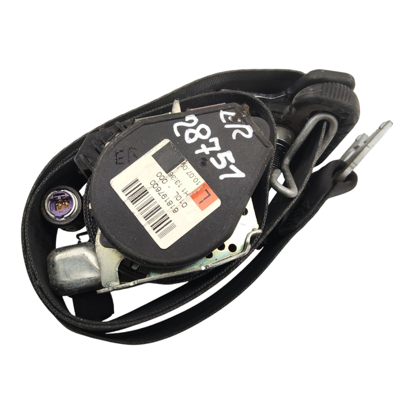 Cintura Di Sicurezza Sedile Anteriore Sinistro FIAT PUNTO EVO 5 Porte
