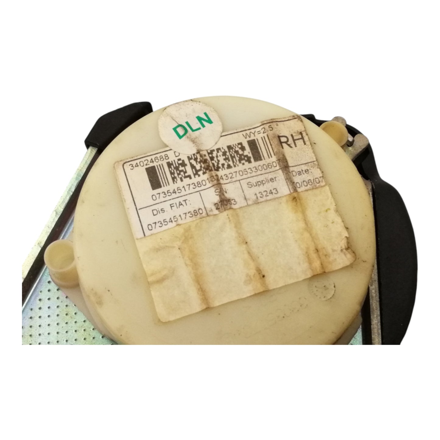 Cintura Di Sicurezza Sedile Posteriore Destro FIAT 500 2 Serie/500 C