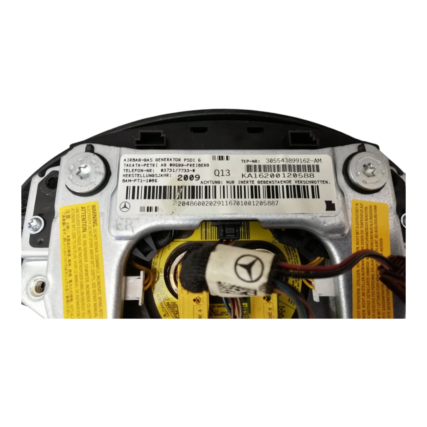 Airbag Lato Guida MERCEDES CLASSE C W204 S204 Pre-Restyling
