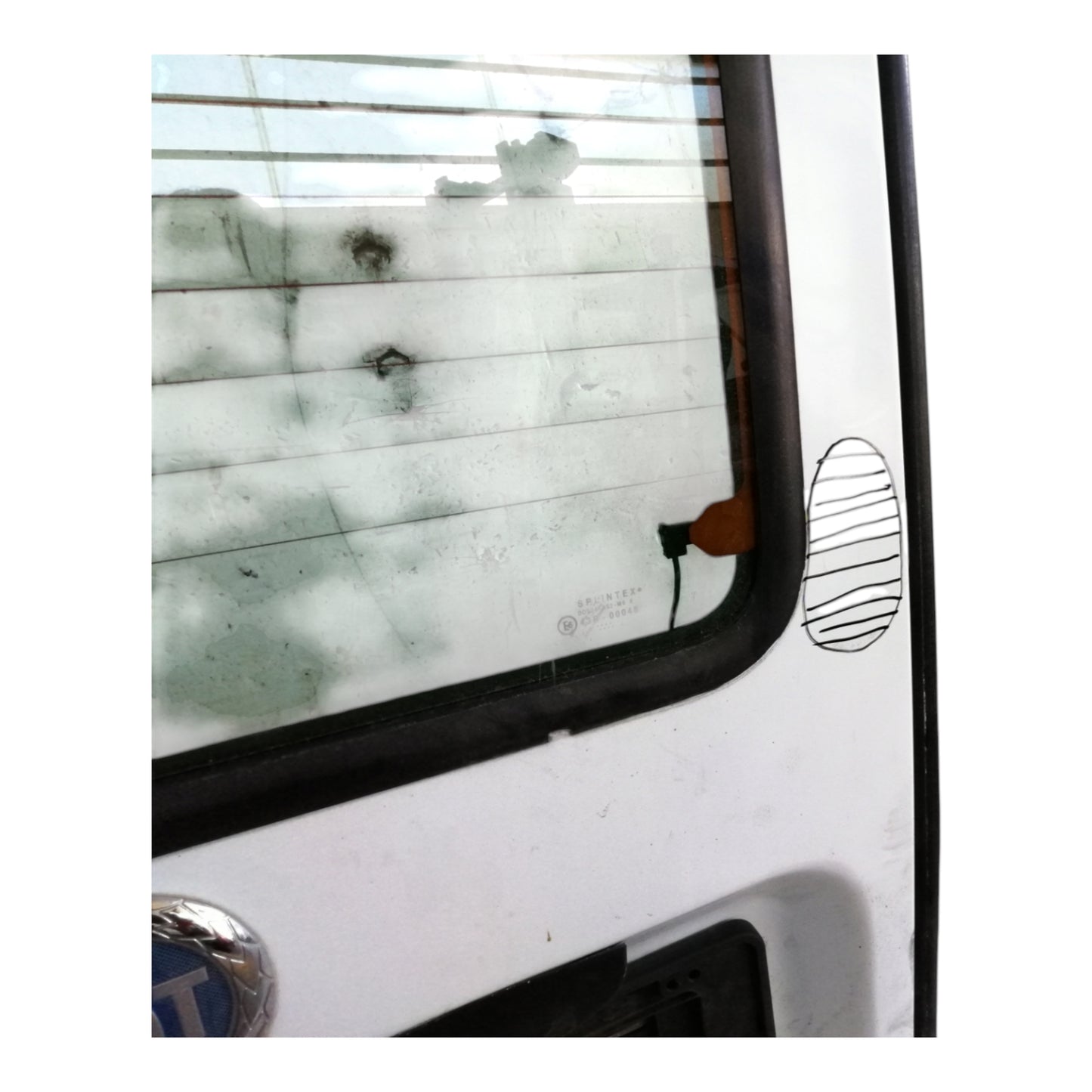 Porta Portiera Posteriore Sinistro FIAT SCUDO 1 Serie