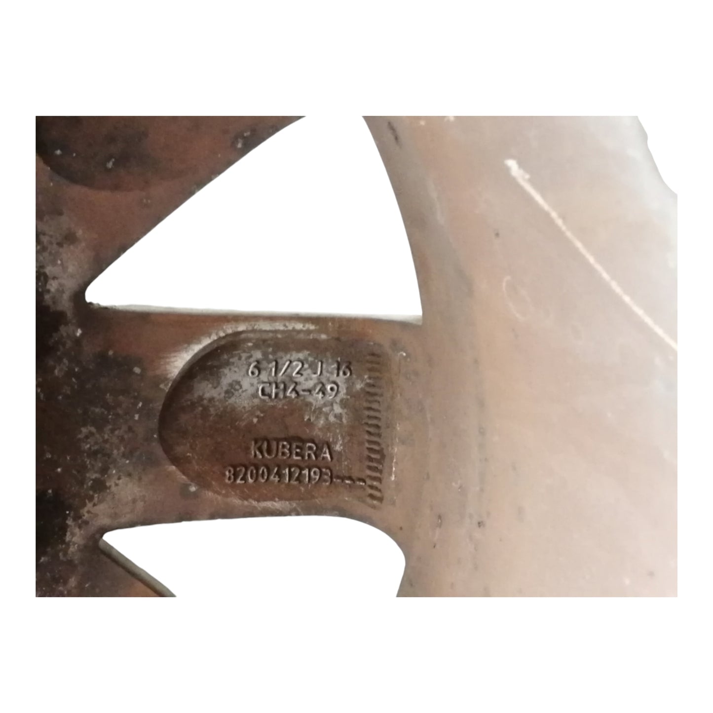 Cerchio in lega Raggio 16 RENAULT SCENIC 2 Serie 61X2J16CH4 ET 49 4 Fori