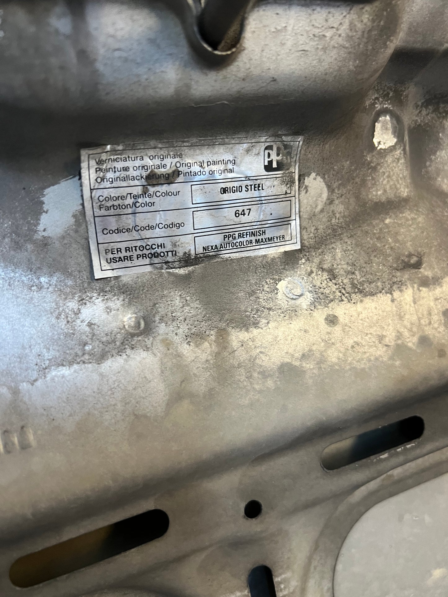 Cofano Anteriore FIAT PUNTO 2 Serie Berlina VAN