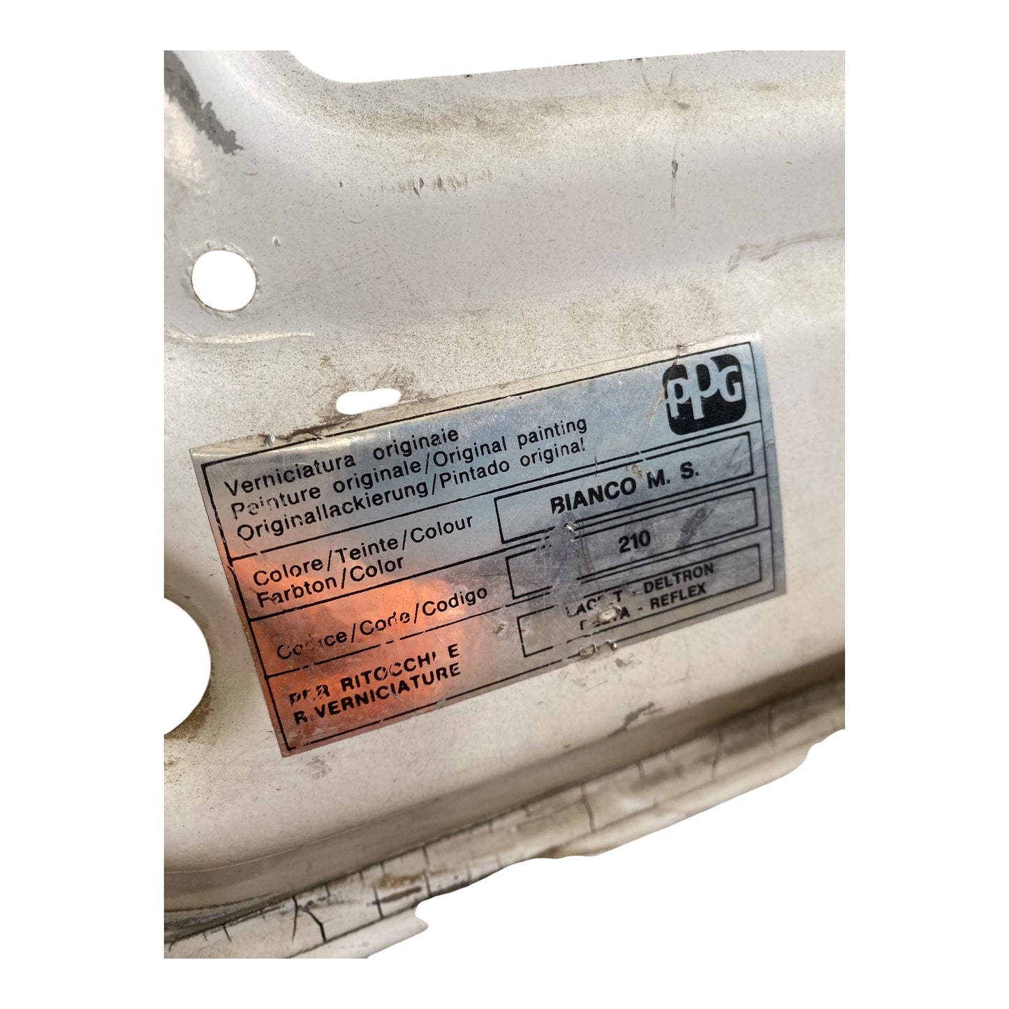 Portello Portellone Posteriore FIAT PANDA 1 Serie Berlina